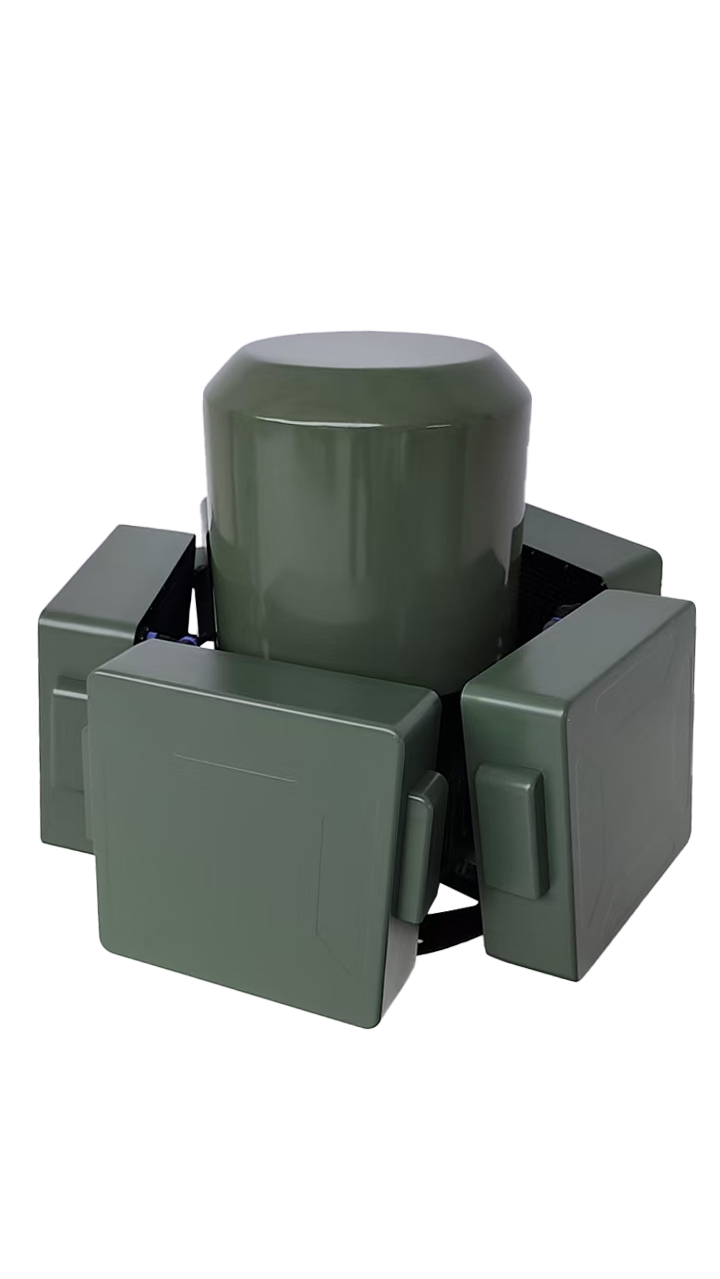 Vehicle 300MHz~6GHz 5 km Drone Detector and 900M/1.2GHz/1.5GHz/2.4GHz/5.2GHz/5.8GHz 6 Band 3KM Drone Jammer