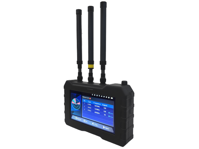 1-2KM Portable FPV detection 500 MHz–6 GHz and video transmission capture device