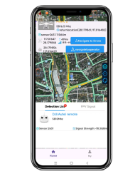 70 MHz to 6.2GHz wide-spectrum Full-Band Detection Drone Signal Detector 1-10KM FPV Video Capture 2km