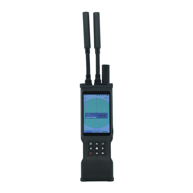 Handheld Drone signal Detector 70MHz-6000MHz full-band FPV signal detection 1.5km-2KM