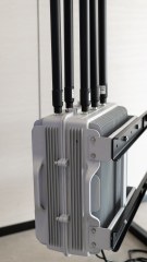 70MHz-6GHz Full frequency Band 10KM Fixed Drone Detection and 3KM Drone Jamming Device