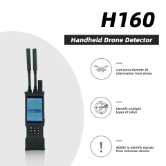 Handheld Drone signal Detector 70MHz-6000MHz full-band FPV signal detection 1.5km-2KM