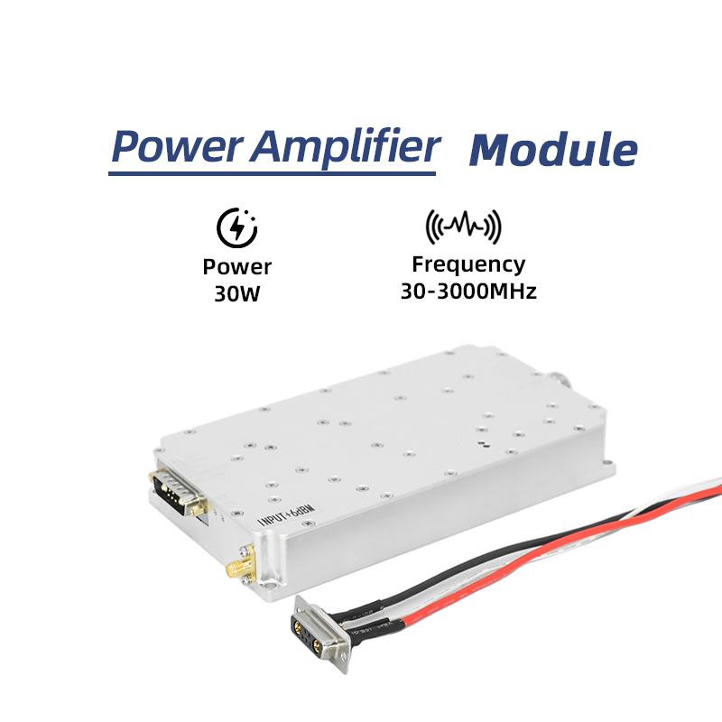 Customize 30W 30-3000MHz RF Jammer module Professional RF Power Amplifier