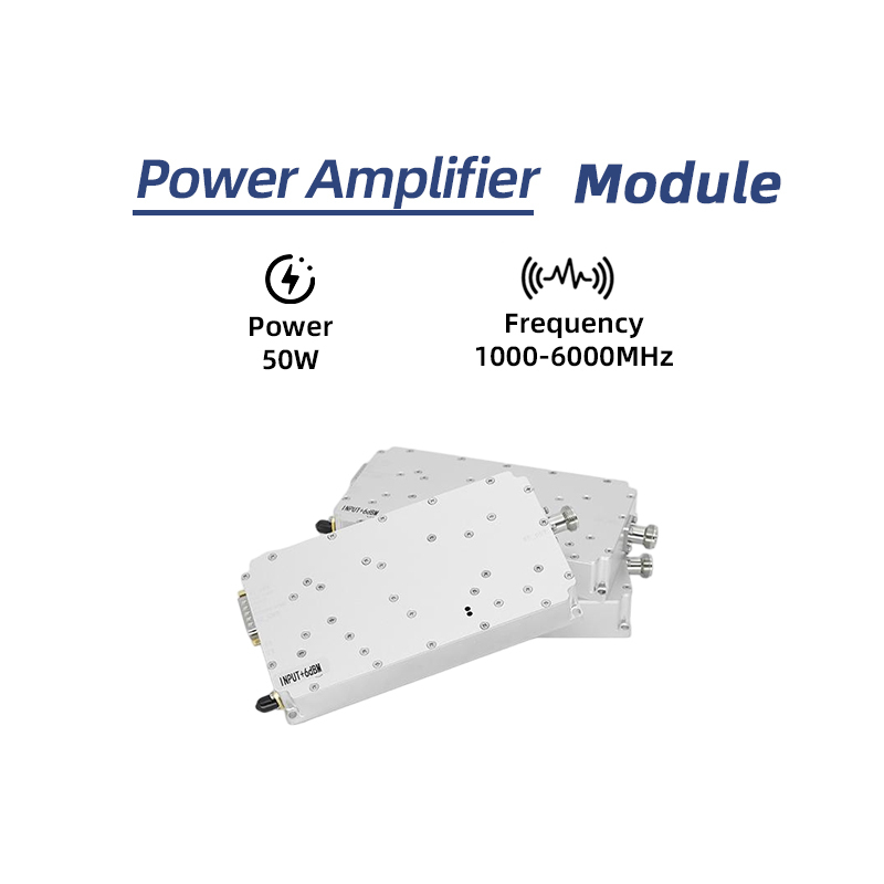 PA 50W 1GHz-6GHz RF Power Amplifier Anti Drone Module Manufacturer in the Field of Electronic Interference