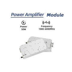 PA 50W 1GHz-6GHz RF Power Amplifier Anti Drone Module Manufacturer in the Field of Electronic Interference