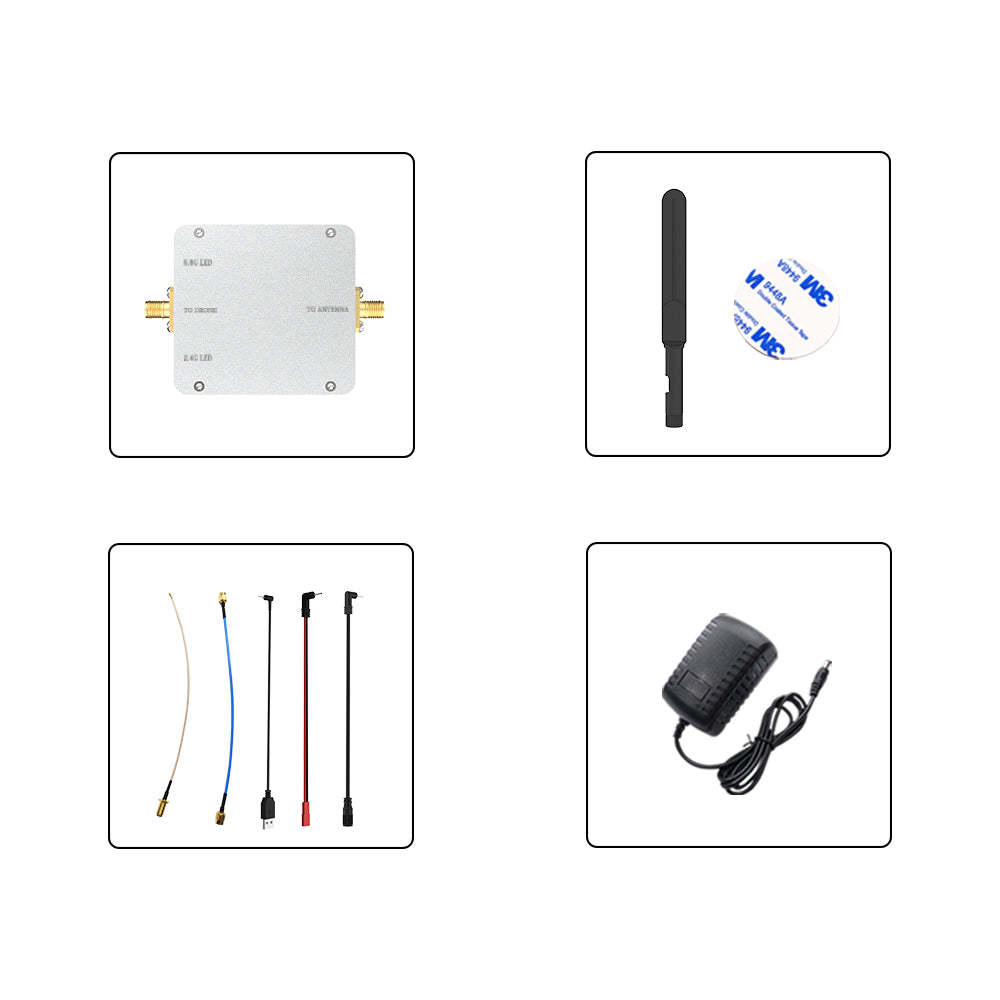 Dual band 2.4GHz/5.8GHz Drone Signal WIFI Booster Amplifier Module