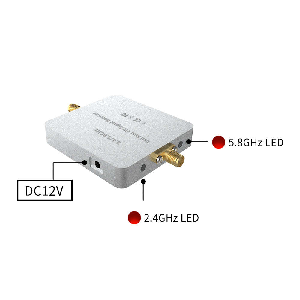 Dual band 2.4GHz/5.8GHz Drone Signal WIFI Booster Amplifier Module