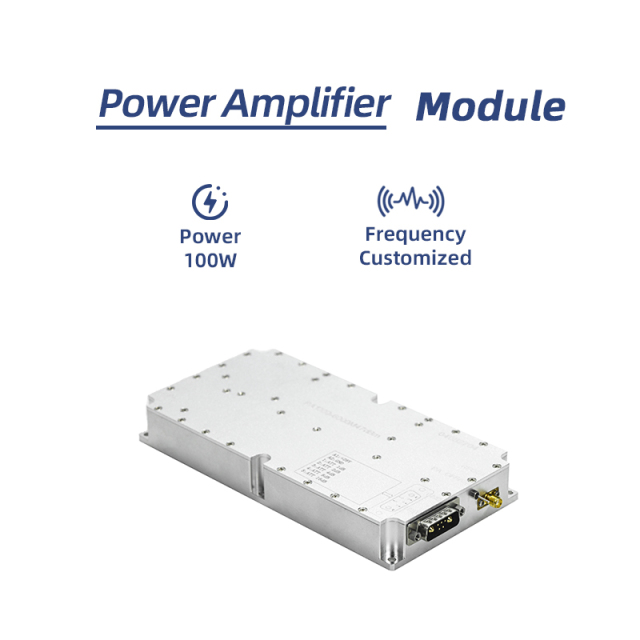 100W 1000-6000MHz Power Amplifier Drone Jammer Shield Uav Blocking Module