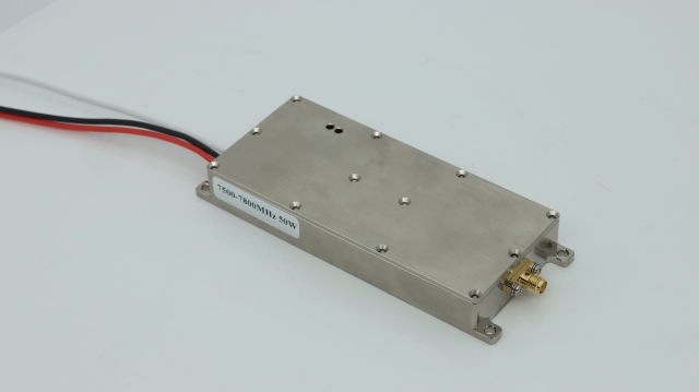 50W 6710-7100 MHz 7500-7800MHz Broadband Anti-Uav Jammer Module Fpv Drone Signal Blocker Customizable RF Module for Drone Countermeasure