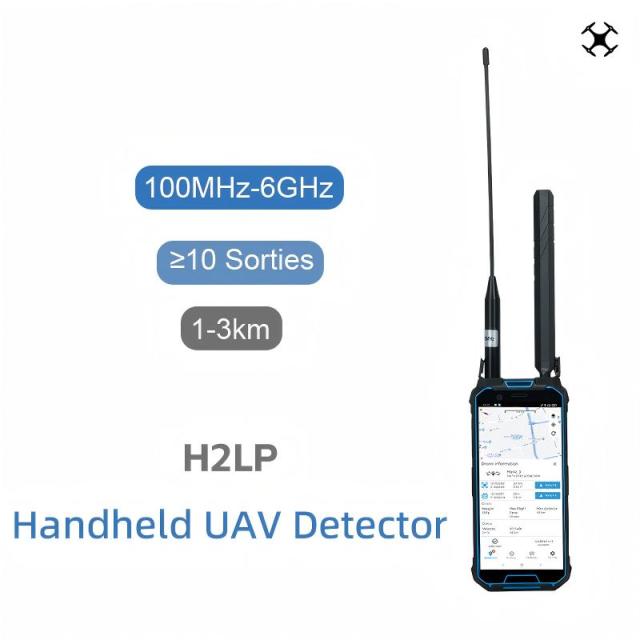 FPV Detector Full-Band Gain Antenna Pilot Positioning Flight Trajectory Did Rid Fpv Signal Portable DIY Dji Resolution Protocol Handheld Drone Detector