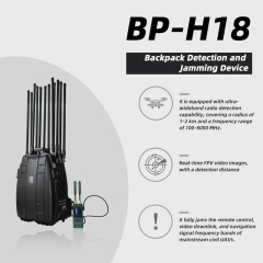 2km Range Portable Drone Detector Jammer Integrated Equipment 100-8000MHz Ultra-Wideband Uav Fpv Jamming and Drone Detector