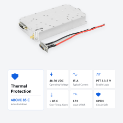 500W 1100-1500MHZ 1.5G Drone Jammer Module anti fpv System RF Power Amplifier Module