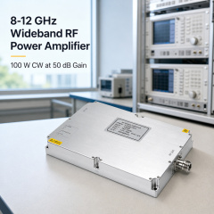 Anti-Drone Module Customized 100W RF Power Amplifier Module Anti-Drone for 8000-12000MHz Wireless Counter FPV