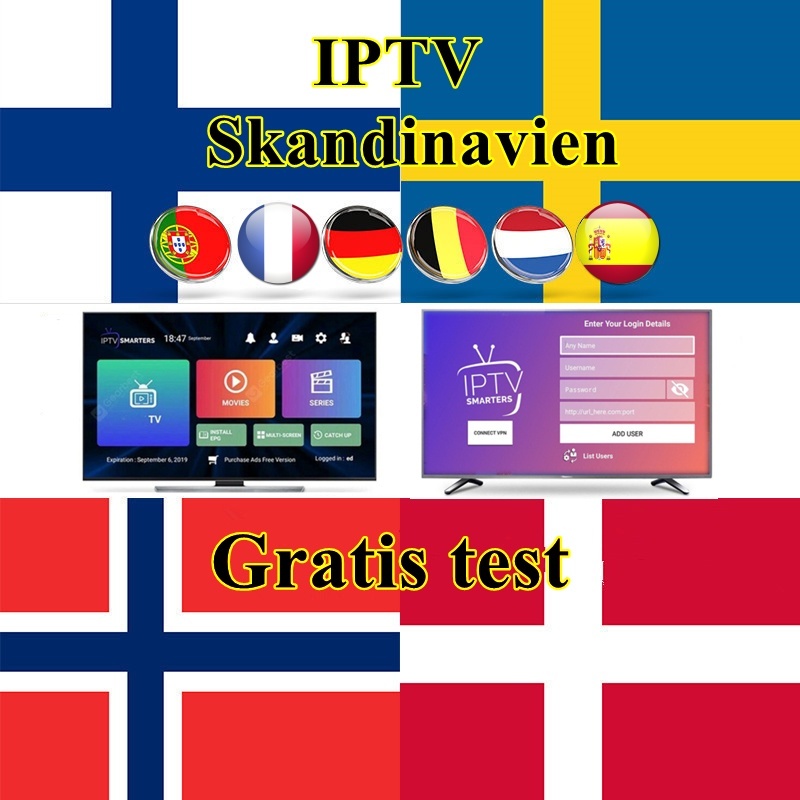 Iptv Subscription Livego Datoo Panda Server for Nordic Scandinacian Sweden Spain Norway Iceland Finland Denmark IPTV for Android M3U Smart TV Xtream Code Smarters MAG PC Enigma2 4K HD Sport Channels