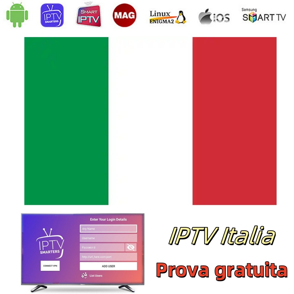 Italy Iptv Subscription Livego Datoo Panda Server IPTV for Android M3U Smart TV Xtream Code Smarters MAG PC Enigma2 4K HD Italia France Sport Channels