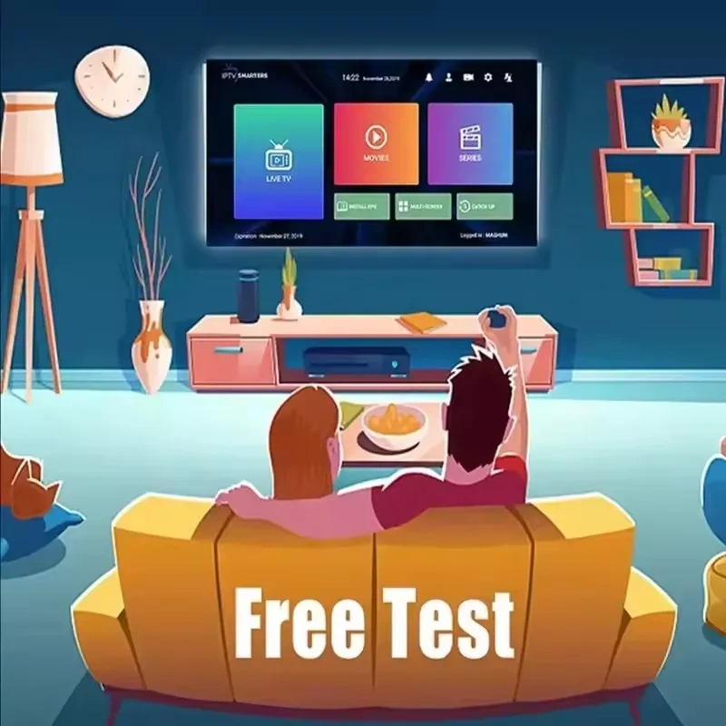 4K IPTV Subscription TREX IPTV Server French Italy Sweden Spain Arabic Netherlands Germany UK All Europe Sports Channels for Android/Smart TV/M3U/MAG/PC/IPTV Smarters APP Subscription Free Test