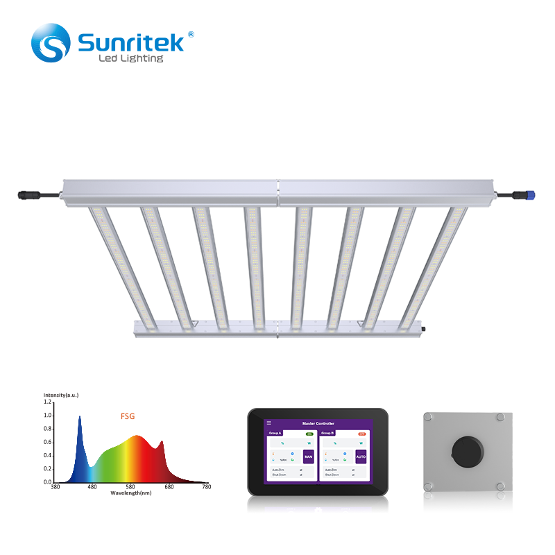 Factory Direct 720W LM301H Grow Light | 4/6/8/10/12 Bars Options, Custom OEM ODM Indoor LED Grow Light Support for Commercial Grows