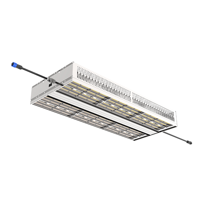 Sunritek JF 840W Commercial Grow Light | 1580μmol/s PPFD@2.5ft, IP65 Waterproof & Daisy Chain x4 | High-Yield Greenhouse & Vertical Farm Solution