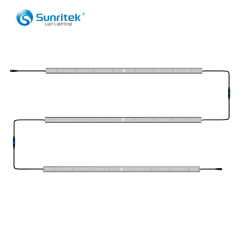 LED Grow Light | 80W/40W Supplemental Lighting | Customizable Light Bar | 240μmol/s PPFD@1ft, IP45 for Vertical Farms & Greenhouses Side Lighting