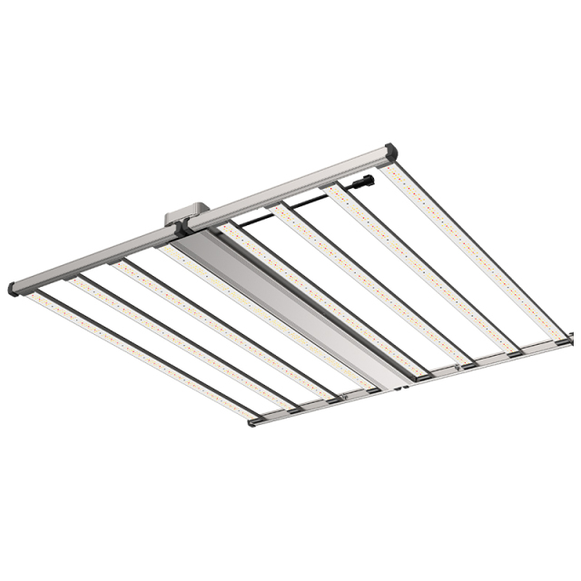 OG8-1000W Tri-Channel Beast | 1000W Commercial LED Grow Light | 1650 PPFD@1ft, DLC Certified & Foldable Design for 4'x4'ft Coverage