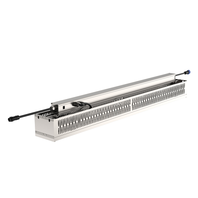 Sunritek JX-840A 840W Linear LED Grow Light, SMF Full Spectrum, Shadow-Free Horticulture Lighting, 978μmol/s PPFD @2.5ft, IP65 Fanless, Daisy Chain for Greenhouse & Indoor Farm, Ideal for Flowering, Fruiting & High-Value Crops