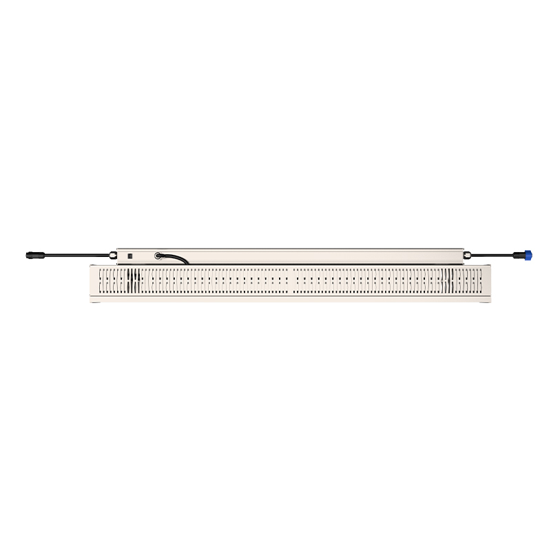 Sunritek JX-840A 840W Linear LED Grow Light, SMF Full Spectrum, Shadow-Free Horticulture Lighting, 978μmol/s PPFD @2.5ft, IP65 Fanless, Daisy Chain for Greenhouse & Indoor Farm, Ideal for Flowering, Fruiting & High-Value Crops