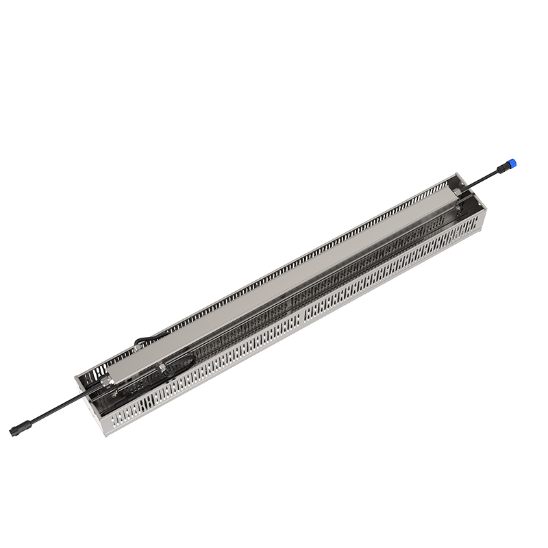 Sunritek JX-840A 840W Linear LED Grow Light, SMF Full Spectrum, Shadow-Free Horticulture Lighting, 978μmol/s PPFD @2.5ft, IP65 Fanless, Daisy Chain for Greenhouse & Indoor Farm, Ideal for Flowering, Fruiting & High-Value Crops