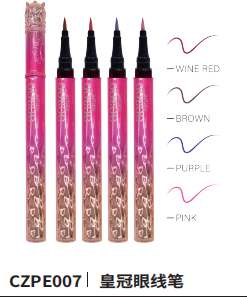 Crown-Encrusted Precision Eyeliner
