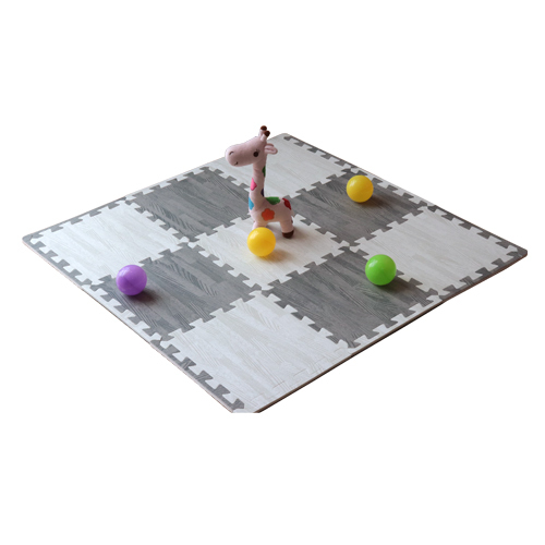 Wood Grain EVA Foam Puzzle Mat