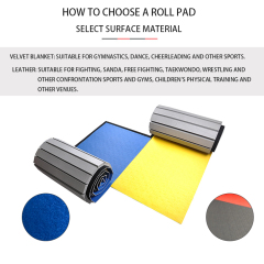 Custom roll out bjj mats martial arts cheap wrestling mats tatami for judo