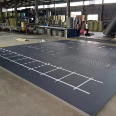 QTMAT PVC floor cover National Standard Taekwondo Wrestling Mats MMA Judo Training Tatami Mats For Sale