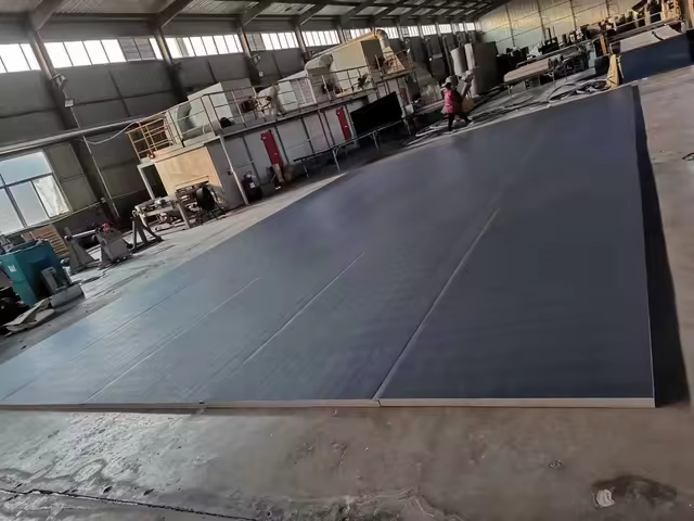 Roll-Out Dojo Mats Factory Production