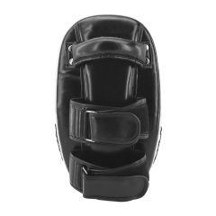 Black Curved Kick Shield Durable  Stable Leg Strike Training Partner