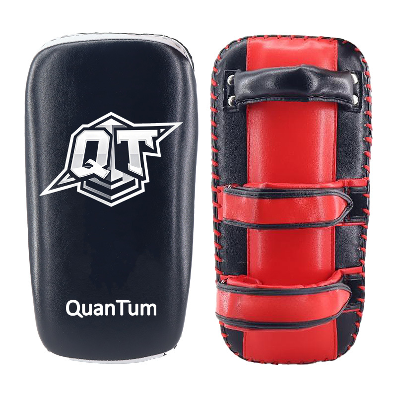 Red and Black Kick Pad for Leg Strike Training Perfect for Taekwondo and Kickboxing