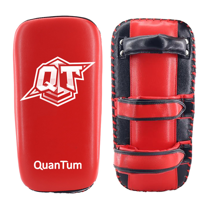 Red and Black Kick Pad for Leg Strike Training Perfect for Taekwondo and Kickboxing