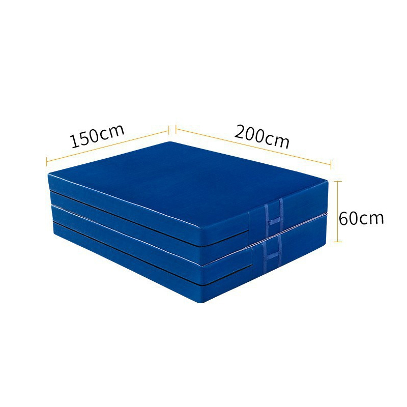 High Density Anti Slip Wear Resistant Gym PVC Surface Folding Mat