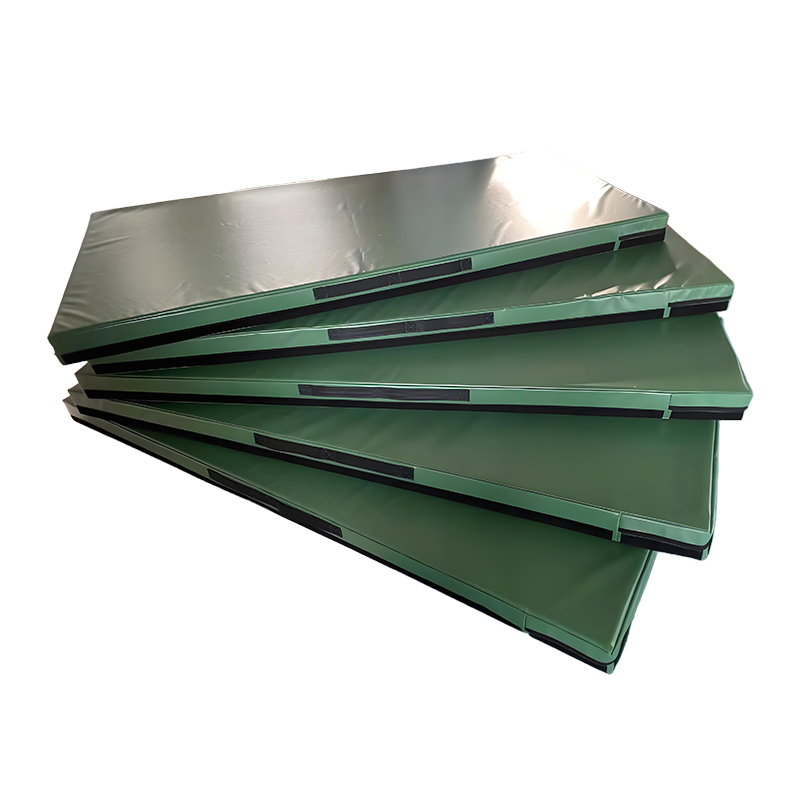 High Density Anti Slip Wear Resistant Gym PVC Surface Folding Mat