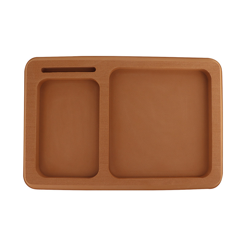 Stable non-slip EVA tray with phone holder for yacht use