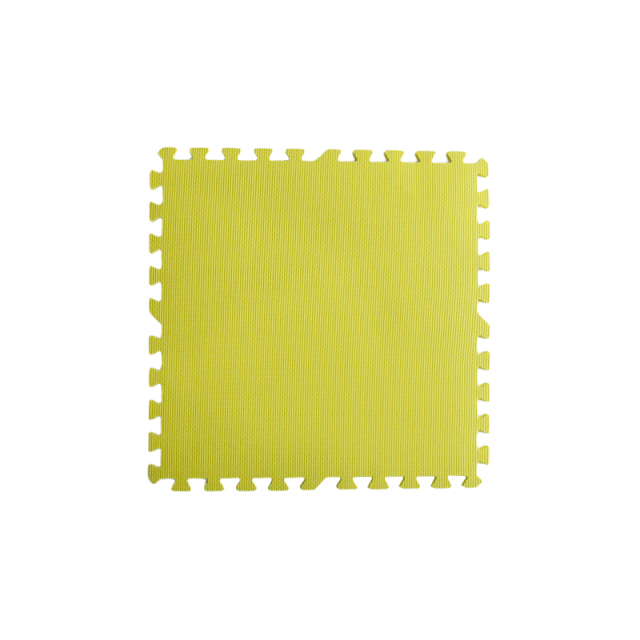 Black Interlocking EVA Foam Puzzle Exercise Mat