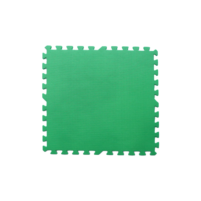 Black Interlocking EVA Foam Puzzle Exercise Mat