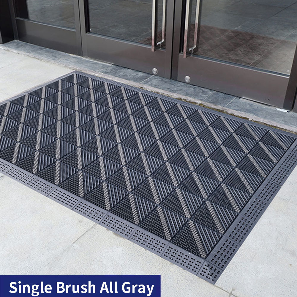 Durable Anti Dust Gym Mat Improves Cleanliness Ideal for Gym Entrances and Workout Zones