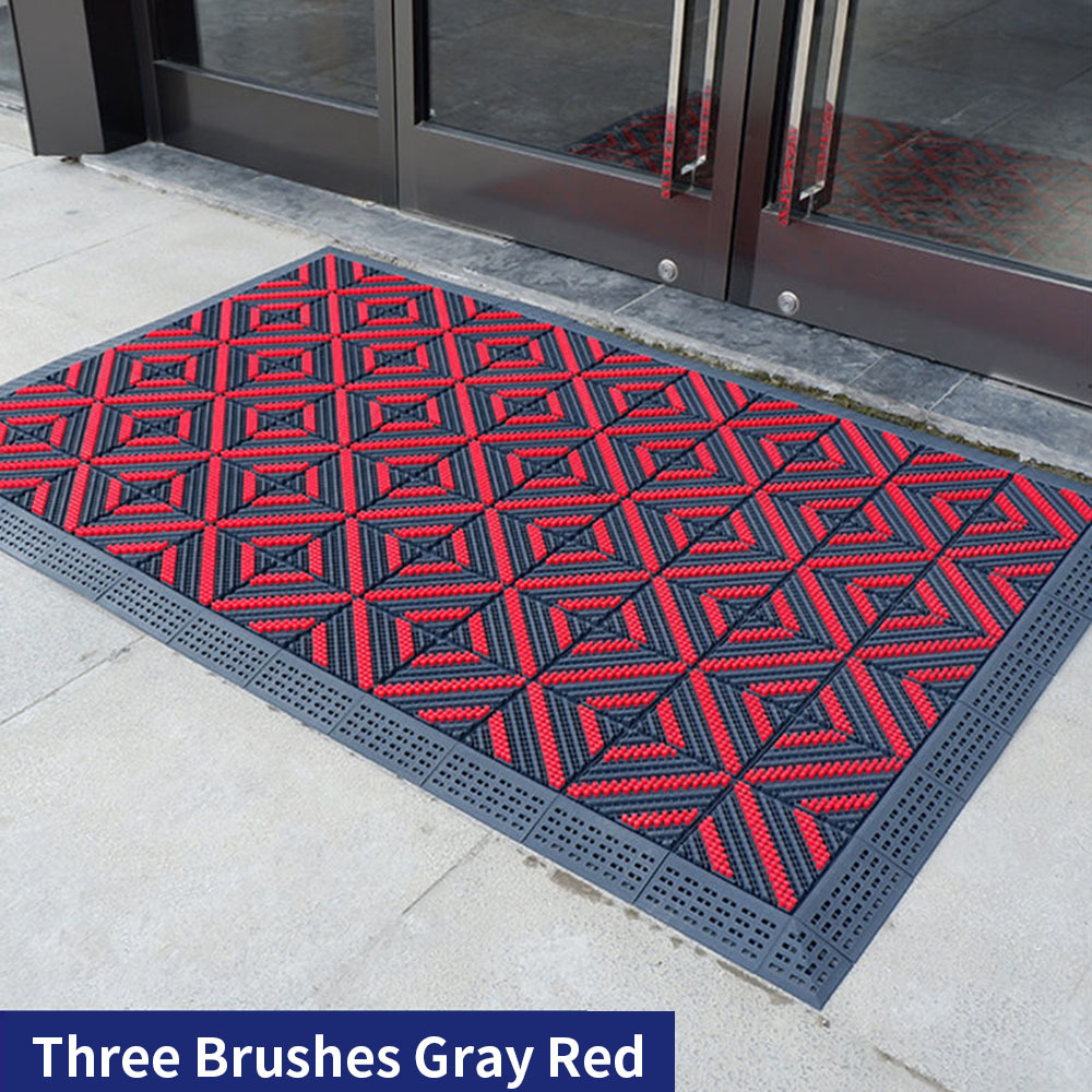 Durable Anti Dust Gym Mat Improves Cleanliness Ideal for Gym Entrances and Workout Zones