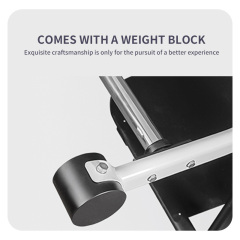 Scissor Style Double Track Cross Pull Back Structure for Stable Smooth and Safer Home Cardio Workouts