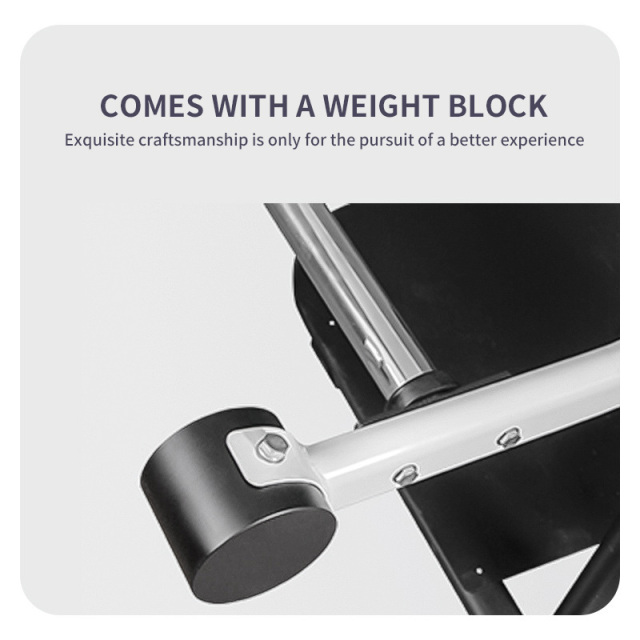 Scissor Style Double Track Cross Pull Back Structure for Stable Smooth and Safer Home Cardio Workouts