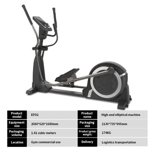 Magnetically Controlled Elliptical Machine Silent Smooth and Built for Home Cardio