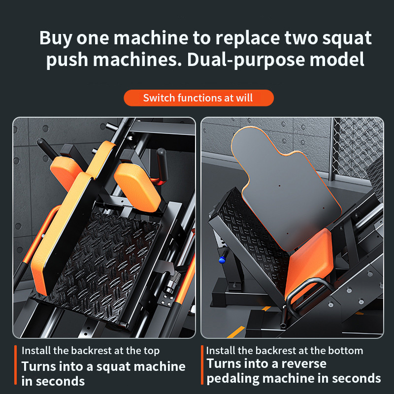 Reverse Leg Press Machine – Strength & Glute Training, Commercial Grade