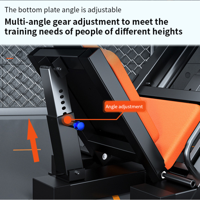 Reverse Leg Press Machine – Strength & Glute Training, Commercial Grade