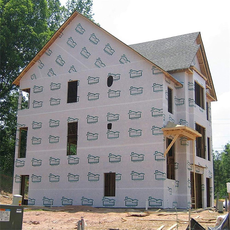 Breathable House Wrap for Energy Efficient and Moisture Resistant Construction