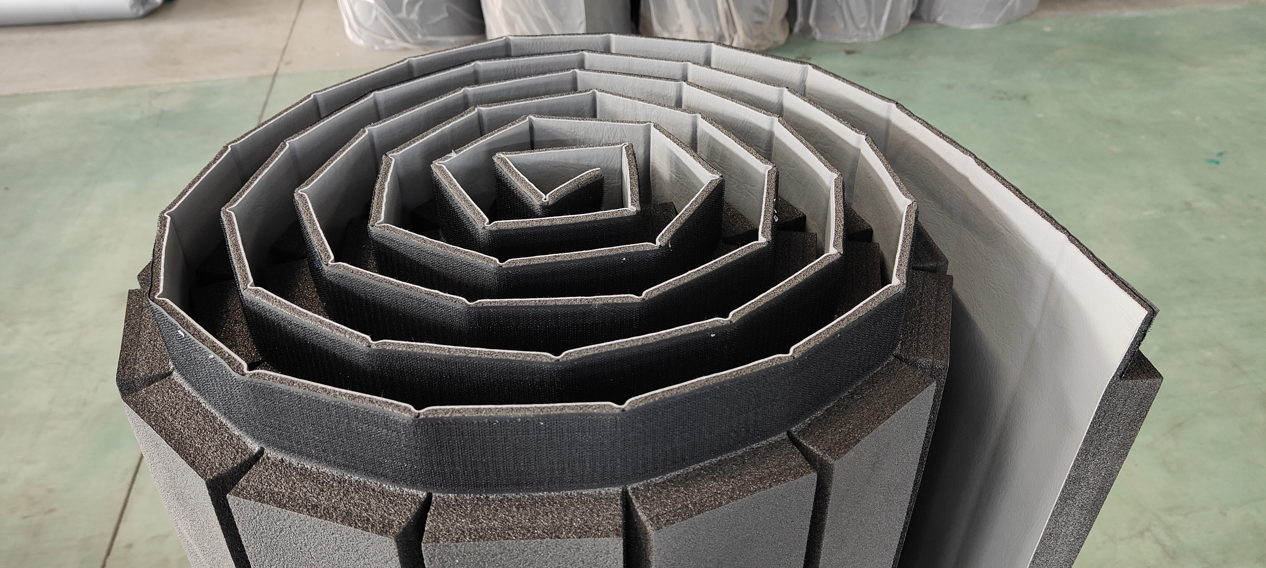 Velcro Care on Roll-out Mat