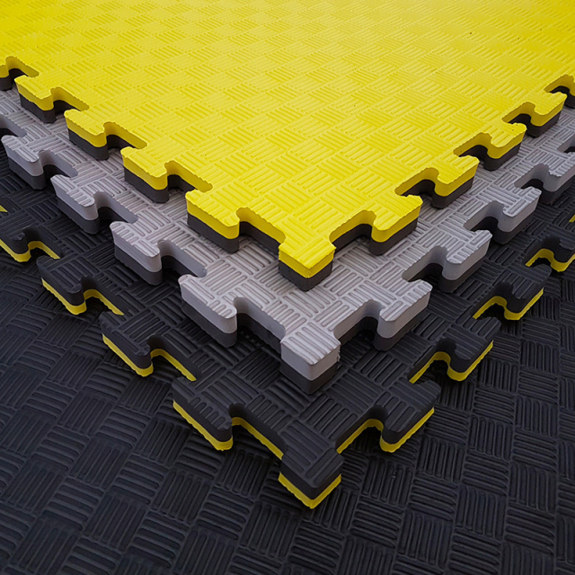Interlocking EVA Gym Mats for Martial Arts and Fitness Training Durable Non-Slip Floor Mat